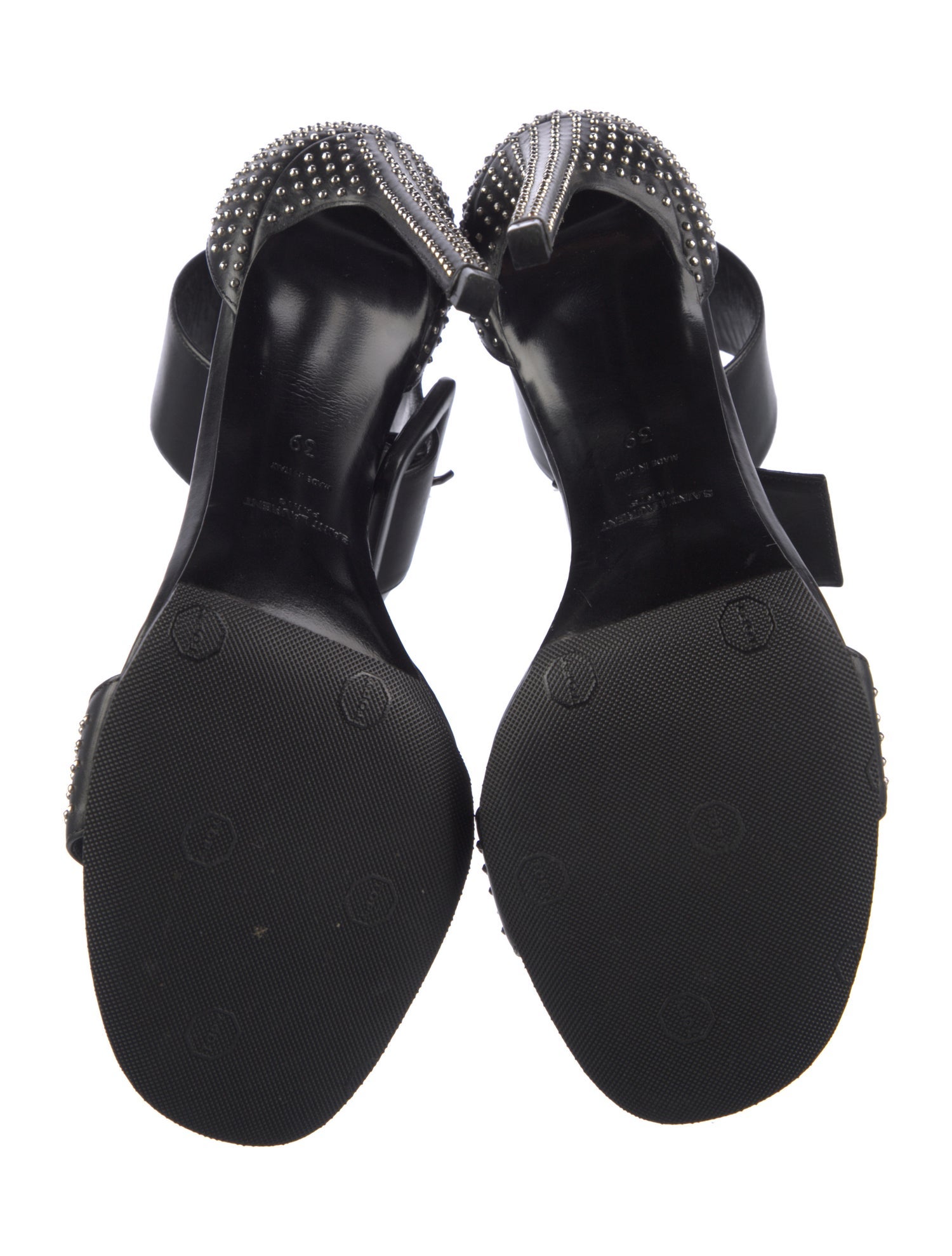 Saint Laurent Jane 106 Leather Sandals